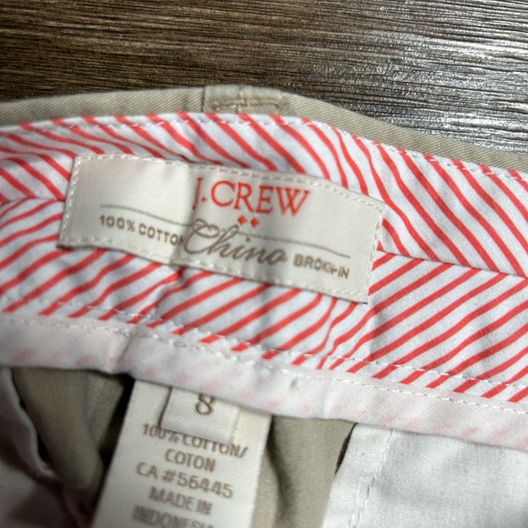 J crew broken in chinos size 8 - Picture 3 of 3